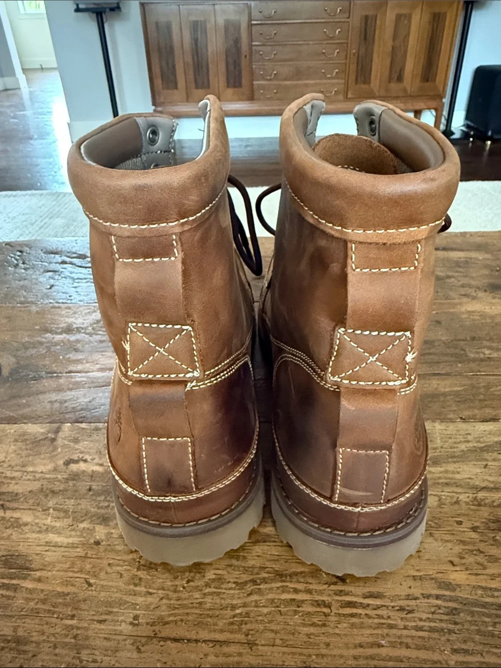 Timberland Brown Original Earthkeepers Distressed Leather 6